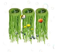 Spawning Mop | Plant Grass Shelter Decorations | Aquarium Breeding Mop |