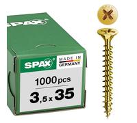 E_0002_S7925210 Spax Scatola a viti SPAX Yellox Z2 Testa piatta 3,5 x 35 mm 1000