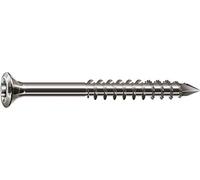 SPAX, 0467000501003, Vite Facciata, 5,0 x 100 mm, 100 pezzi, piccola alzata, T-Star Plus, CUT, filo parziale, acciaio inox A2, 1,4567