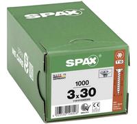 SPAX 1191010300305 Vite da legno 3 mm 30 mm T-STAR plus Acciaio WIROX 1000 pz.