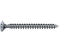 Spax 1201011002205 - Viti per legno T-STAR plus, a testa svasata con nervature, filettatura completa, punta CUT, 50 pezzi, Wirox A3J, 10 x 220 mm