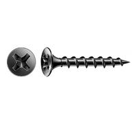 SPAX 1891170390455 Viti per Montaggio rapido, Nero, 3.9 x 45 mm