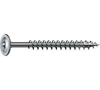 SPAX 251010801805 - Viti per costruzioni in legno, 8,0 x 180 mm, 50 pezzi, T-Star Plus, testa piatta, filettatura parziale, 4CUT, WIROX A3J, 0251020801805, 10