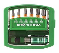 SPAX 4000007899019 Kit inserti 7 parti T-STAR plus incl. porta inserti