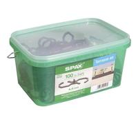 SPAX 4009422545009 Distanziatori 90 mm 100 pz. (L x L x A) 90 x 28 x 4 mm