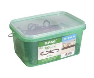 SPAX 4009422545009 Distanziatori 90 mm 100 pz. (L x L x A) 90 x 28 x 4 mm