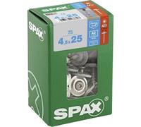 SPAX 4587000450257 Vite spengler 4.5 mm 25 mm T-STAR plus Acciaio inox A2 75 p