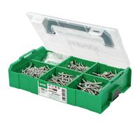 Spax - Kit Valigetta, L-Boxx, WIROX A3J, testa svasata T-STAR plus, 500