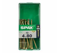 SPAX Chiave a Croce PZ - Acciaio temprato Giallo 4 mm x 80 mm 10 Pezzi Art. n. 5449426