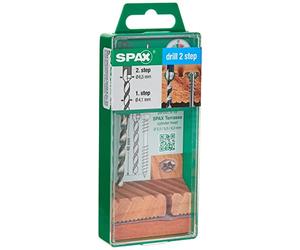SPAX - Fresa a gradini Drill 2 step a 2 gradini (4,1 e 6,5 mm), 5009409873005