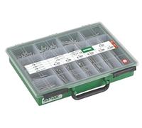 SPAX Assortimento Valigia, 14 Dimensioni, 387 Pz. Svasata, Stella T Plus, Wirox
