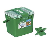 SPAX - Separatore per fughe a 4 larghezze: 4/5/6/7 mm, 12 pezzi, 5000009186209