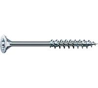 Spax T-STAR plus 0/1050/1/ 6,0/220/01 - Vite universale con testa svasata, 4CUT, filettatura parziale, lucida zincata tramite galvanizzazione, Zincato, 6,0 x 220 mm