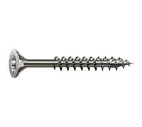 Spax T-Star Plus - Vite multiuso, testa svasata, T, 4Cut, filettatura parziale, acciaio inox A2, 1.4567 - 0197000350303, 0197000601003
