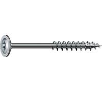 SPAX T-TAR plus 251011001405 - Viti per costruzioni in legno, 10,0 x 140 mm, 50 pezzi, testa piatta, filettatura parziale, 4CUT, WIROX A3J, 251011001405