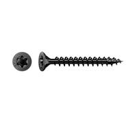 Spax T-TAR plus, vite universale, a testa svasata, colore nero, filettatura completa (4,5 x 40 mm, 200 pezzi)