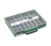 SPAX Assortimento Valigia, 14 Dimensioni, 387 Pz. Svasata, Stella T Plus, Wirox