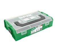 SPAX Valigetta di montaggio L-BOXX Mini BLAX, set di viti con 800 viti universali nere in 6 dimensioni, con 3 T-TAR plus punte T20-500009162029