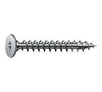 SPAX Vite a parete posteriore senza lente, 3,0 x 25 Torx 10 Wirox, argento, contenuto: 300 pezzi