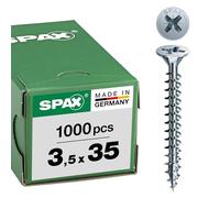 E_0002_S7925199 Spax Scatola a viti SPAX Wirox Z2 Testa piatta 3,5 x 35 mm 1000