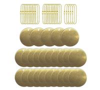 Spazi vuoti Rotondi Connettori Gioielli Creativi Decorativi Ottone Rotondi Spazi Vuoti per Collana Unica Artigianato Ris