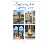 Spaziergang durch Karlovy Vary (Wandkalender 2026 DIN A3 hoch), CALVENDO Monatskalender: Karlsbad - der Kurort der heißen Thermalquellen