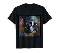 Spazio Boston Terrier Maglietta