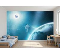 Spazio Camera Carta da Parati Murale 368x254 CM 366x254cm Gigante Misura Bambini