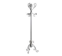 Spazio Casa Appendiabiti da Terra 3P in Ferro Battuto - Rosa Shabby Chic