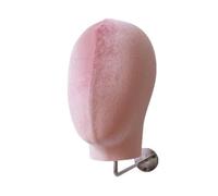 Spazio che ottimizza il banco di mostra del grado del salone dello scaffale del gancio della parete con lo scaffale di esposizione ibrido delle parrucche della struttura del ferro del panno