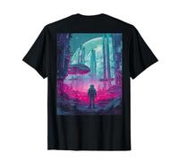 Spazio cosmico e Fantascienza Arte Avventura Maglietta