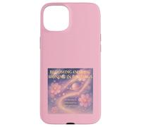 spazio design guarigione arte stelle e luci cosmo Custodia per iPhone 15 Plus