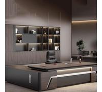 Spazio di archiviazione Scrivania Boss con cassetto con serratura a combinazione Scrivania professionale Mainframe individuale Allineamento nascosto Mobili da lavoro Scatola per cavi multifunzionale S