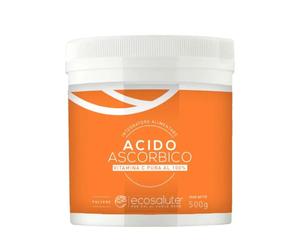 Spazio Ecosalute Acido Ascorbico Integratore antiossidante per le difese immunitarie, 500g