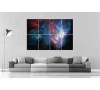 Spazio Galassia Galaxy Wall Arte locandina Grande Formato A0 Larghezza Stampa