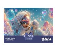 Spazio Jigsaw Puzzle 1000 Pezzi Per Adulti universo Puzzle Sfidanti Per Adulti E Bambini Età 9 Anni + Cartone Riciclato Al 100% Home Decorazione 52x38cm/1000pcs