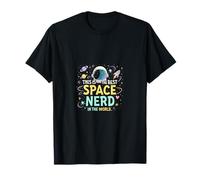 Spazio Nerd Astronomia Galassia Scienza Maglietta