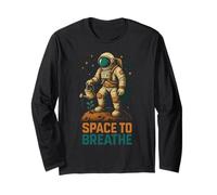 Spazio per Respirare esplorazione Astronauta Maglia a Manica