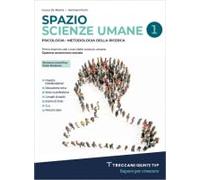 SPAZIO SCIENZE UMANE 1 - (9788809965287) + Materiali didattici - Rebillo