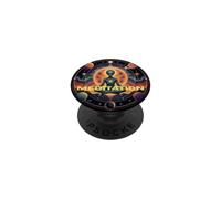 Spazio spirituale celeste cosmico meditazione aliena PopSockets PopGrip Adesivo
