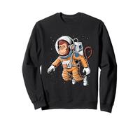 Spazio Vintage Viaggi Astronauta Scimmia Astronauta Astronauta Felpa