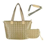 Spaziosa borsa a tracolla singola per laptop e abbigliamento borse a tracolla borsa casual per ufficio e fughe borsa per laptop aziendale, cachi, One Size