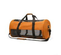 Spaziosa borsa ad asciugatura rapida da 60 litri, per immersioni subacquee borsone in rete per varie attività all'aperto (arancione)