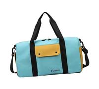 Spaziosa borsa da palestra a tracolla impermeabile per sport da viaggio con tasche multiple Pratiche borse a tracolla in tessuto Oxford Borsa da palestra sportiva a tracolla