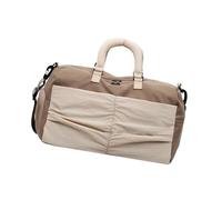 Spaziosa borsa da viaggio antigraffio con scomparti separati per attrezzature sportive. Borsa sportiva da viaggio Essential Oxford con scomparto per scarpe e taglio asciutto e naso, cachi