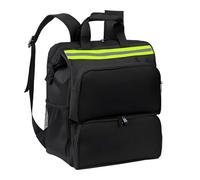 Spaziosa borsa per attrezzi con tasche organizzate, 20 INCHES | Tessuto in tela impermeabile con imbottitura sulle spalle traspirante per elettricisti, idraulici e per lunghe ore