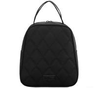 Spaziosa borsa termica per il pranzo con struttura in poliestere resistente all'acqua, strato termico PEVA, base rinforzata per uso quotidiano (nero)