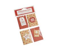 Spaziosi biglietti di Natale scritti a mano, carta riciclabile resistente, perfetti per etichette regalo, inviti per feste, biglietti personalizzabili per la decorazione della casa