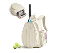Spazioso borsone da tennis e palestra da donna, contiene racchette, scarpe sicure e scomparti bagnati, adatto per laptop, attrezzatura sportiva perfetta e viaggi nel fine settimana, colori assortiti