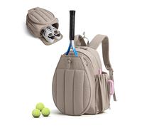 Spazioso borsone da tennis e palestra da donna, contiene racchette, scarpe sicure e scomparti bagnati, adatto per laptop, attrezzatura sportiva perfetta e viaggi nel fine settimana, colori assortiti